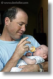 babies, bottles, boys, dans, fathers, infant, jacks, vertical, photograph