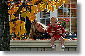 babies, boys, fall colors, fences, horizontal, infant, jack and jill, jacks, leafy, photograph