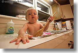 babies, bath, boys, horizontal, indy june, infant, jacks, sink, sink bath, photograph