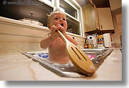 babies, bath, boys, horizontal, indy june, infant, jacks, sink, sink bath, photograph