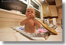 babies, bath, boys, horizontal, indy june, infant, jacks, sink, sink bath, photograph