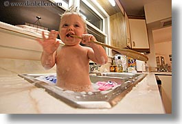 babies, bath, boys, horizontal, indy june, infant, jacks, sink, sink bath, photograph