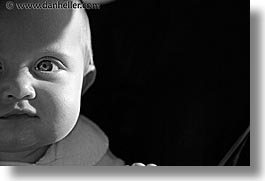 babies, black and white, boys, eyes, horizontal, infant, jacks, jan feb, photograph