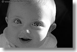 babies, black and white, boys, eyes, horizontal, infant, jacks, jan feb, photograph