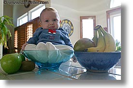 babies, bowls, boys, horizontal, infant, jacks, photograph