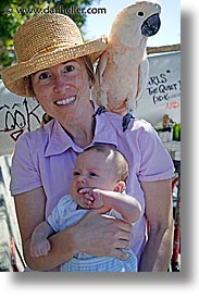 babies, boys, infant, jacks, jills, mothers, parrott, vertical, photograph