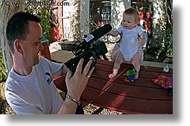 babies, boys, childrens, fisheye lens, horizontal, infant, jacks, nipton, people, videocam, photograph