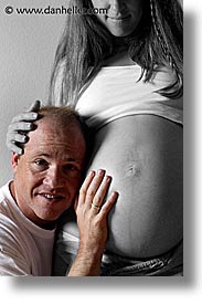 babies, belly, boys, dans, faces, infant, jacks, pregnant, vertical, womens, photograph