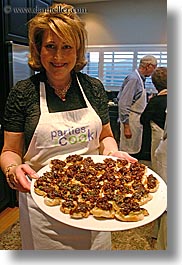 alyssa, apron, bruschetta, clothes, cooks, foods, people, personal, serving, vertical, womens, photograph
