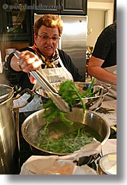 apron, beans, bernice, clothes, cooks, foods, green, people, personal, senior citizen, slow exposure, vertical, womens, photograph