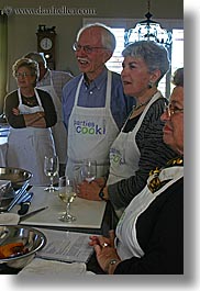 apron, bob, clothes, cooks, couples, diane, men, people, personal, senior citizen, vertical, womens, photograph