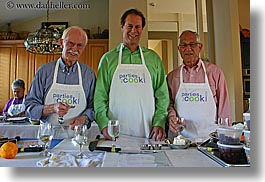 apron, bob, clothes, cooks, horizontal, larry, men, people, personal, roberts, senior citizen, photograph