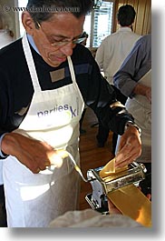 apron, clothes, cooks, foods, joe, making, men, pasta, people, personal, senior citizen, vertical, photograph