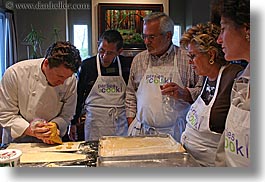 apron, clothes, cooking, cooks, foods, horizontal, johns, men, people, personal, teaching, photograph