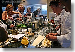 apron, clothes, cooking, cooks, foods, horizontal, johns, men, people, personal, teaching, photograph