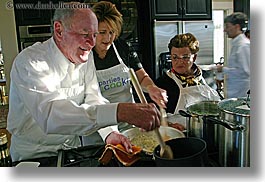 apron, clothes, cooking, cooks, foods, horizontal, larry, men, people, personal, senior citizen, photograph