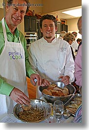 apron, clothes, cooks, foods, johns, men, people, personal, roberts, senior citizen, slow exposure, vertical, photograph